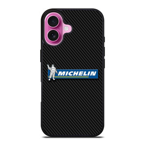 MICHELIN TIRE CARBON LOGO iPhone 16 Plus Case Cover MICHELIN TIRE CARBON LOGO iPhone 16 Plus Case Cover