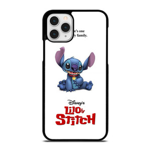 DISNEY LILO AND STITCH WHITE iPhone 11 Pro Case Cover