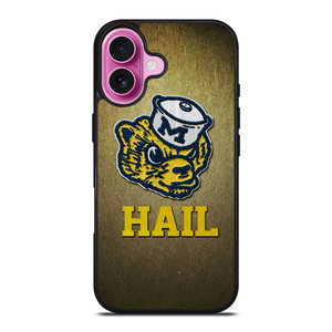 MICHIGAN WOLVERINES MASCOT iPhone 16 Plus Case Cover
