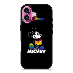 MICKEY MOUSE CARTOON BLACK DISNEY iPhone 16 Plus Case Cover MICKEY MOUSE CARTOON BLACK DISNEY iPhone 16 Plus Case Cover
