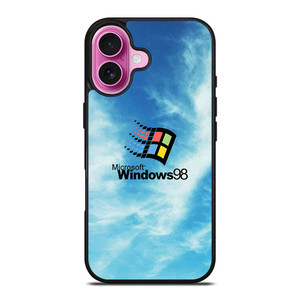 MICROSOFT WINDOWS 98 RETRO LOGO iPhone 16 Plus Case Cover