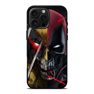 DEADPOOL X WOLVERINE SKULL ICON iPhone 16 Pro Max Case Cover DEADPOOL X WOLVERINE SKULL ICON iPhone 16 Pro Max Case Cover