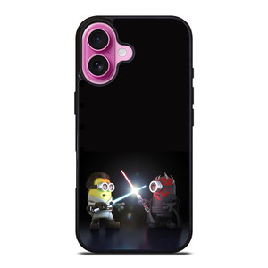 MINIONS DESPICABLE ME STAR WARS iPhone 16 Plus Case Cover