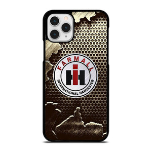 INTERNATIONAL HARVESTER FARMALL METAL LOGO iPhone 11 Pro Case Cover