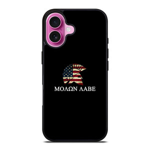 MOLON LABE AMERICAN FLAG iPhone 16 Plus Case Cover MOLON LABE AMERICAN FLAG iPhone 16 Plus Case Cover