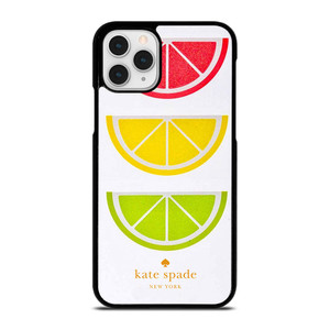 KATE SPADE NEW YORK LOGO COLORFUL LEMON ICON iPhone 11 Pro Case Cover
