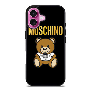 MOSCHINO TEDDY BEAR CUTE iPhone 16 Plus Case Cover
