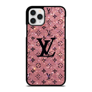 LOUIS VUITTON LV LOGO PINK SPARKLE iPhone 11 Pro Case Cover