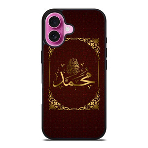 MUHAMMAD ARABIC CALLIGRAPHY iPhone 16 Plus Case Cover MUHAMMAD ARABIC CALLIGRAPHY iPhone 16 Plus Case Cover