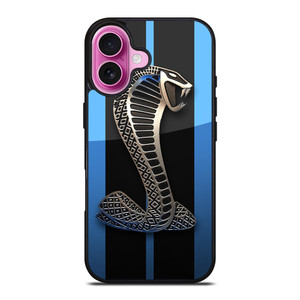 MUSTANG FORD SHELBY COBRA BLUE iPhone 16 Plus Case Cover MUSTANG FORD SHELBY COBRA BLUE iPhone 16 Plus Case Cover