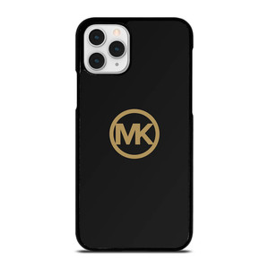 MICHAEL KORS MK LOGO BLACK GOLD iPhone 11 Pro Case Cover