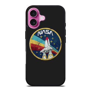 NASA RETRO CLASSIC LOGO iPhone 16 Plus Case Cover