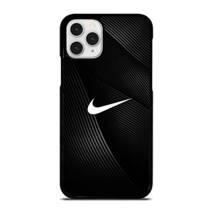 NIKE LOGO BLACK ABSTRACT LINE iPhone 11 Pro Case Cover