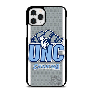 NORTH CAROLINA TAR HEELS LOGO BASKETBALL UNIVERSITY MASCOT iPhone 11 Pro Case Cover