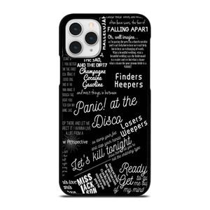 PANIC AT THE DISCO LYRIC iPhone 11 Pro Case Cover