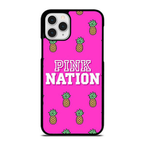 PINK NATION VICTORIA'S SECRET LOGO PINEAPPLE iPhone 11 Pro Case Cover