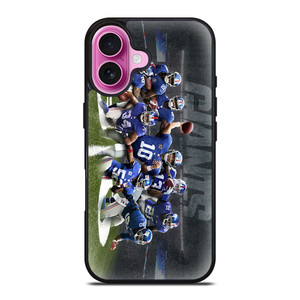 NEW YORK GIANTS TEAM iPhone 16 Plus Case Cover NEW YORK GIANTS TEAM iPhone 16 Plus Case Cover