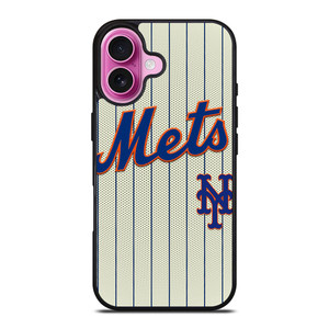 NEW YORK METS BASEBALL TEAM LOGO ICON iPhone 16 Plus Case Cover NEW YORK METS BASEBALL TEAM LOGO ICON iPhone 16 Plus Case Cover