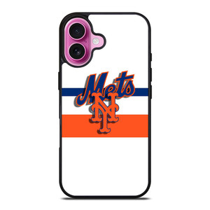 NEW YORK METS LOGO BASEBALL TEAM ICON iPhone 16 Plus Case Cover NEW YORK METS LOGO BASEBALL TEAM ICON iPhone 16 Plus Case Cover