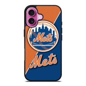 NEW YORK METS MLB iPhone 16 Plus Case Cover