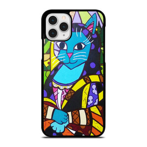 ROMERO BRITTO MONALISA iPhone 11 Pro Case Cover