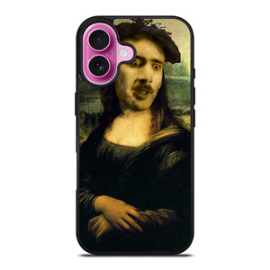 NICOLAS CAGE MONALISA 1 iPhone 16 Plus Case Cover NICOLAS CAGE MONALISA 1 iPhone 16 Plus Case Cover
