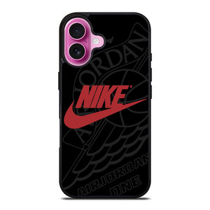 NIKE AIR JORDAN ONE LOGO iPhone 16 Plus Case Cover