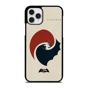 SUPERMAN VS BATMAN YIN YANG iPhone 11 Pro Case Cover