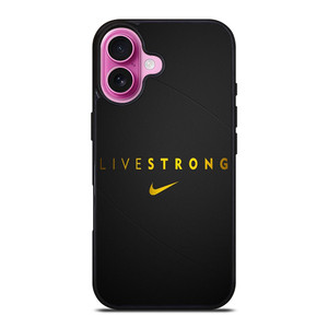 NIKE LIVE STRONG CARBON iPhone 16 Plus Case Cover