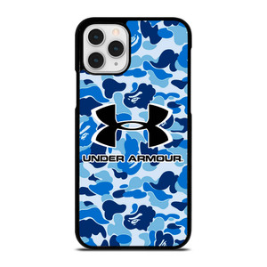 UNDER ARMOUR BLUE CAMO BAPE iPhone 11 Pro Case Cover