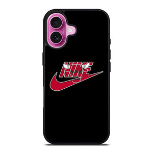 NIKE SWOOSH CHICAGO RED BULL BASKETBALL TEAM LOGO iPhone 16 Plus Case Cover NIKE SWOOSH CHICAGO RED BULL BASKETBALL TEAM LOGO iPhone 16 Plus Case Cover