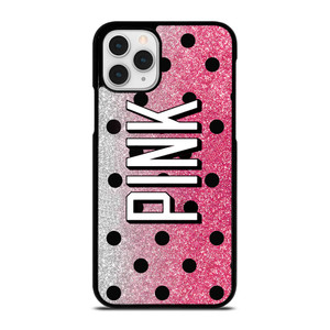 VICTORIA'S SECRET PINK LOGO SPARKLE iPhone 11 Pro Case Cover