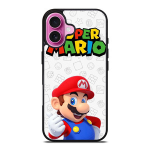 NINTENDO SUPER MARIO BROSS iPhone 16 Plus Case Cover NINTENDO SUPER MARIO BROSS iPhone 16 Plus Case Cover