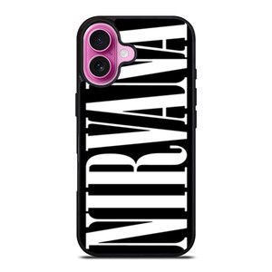NIRVANA ROCK BAND LETTER iPhone 16 Plus Case Cover