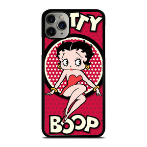 BETTY BOOP CARTOON POLKADOT iPhone 11 Pro Max Case Cover