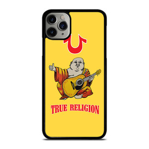 BIG BUDDHA TRUE RELIGION YELLOW iPhone 11 Pro Max Case Cover