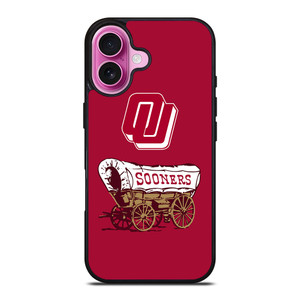 OKLAHOMA SOONERS iPhone 16 Plus Case Cover