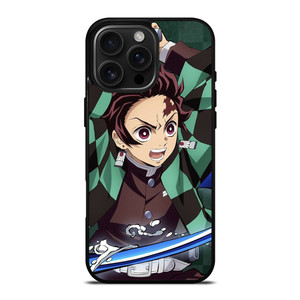 DEMON SLAYER TANJIRO KAMADO ANIME CARTOON iPhone 16 Pro Max Case Cover DEMON SLAYER TANJIRO KAMADO ANIME CARTOON iPhone 16 Pro Max Case Cover