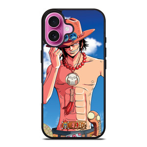 ONE PIECE ANIME ACE iPhone 16 Plus Case Cover ONE PIECE ANIME ACE iPhone 16 Plus Case Cover