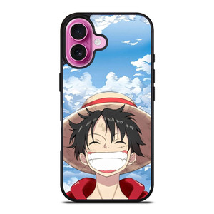 ONE PIECE MONKEY D. LUFFY SMILE iPhone 16 Plus Case Cover ONE PIECE MONKEY D. LUFFY SMILE iPhone 16 Plus Case Cover