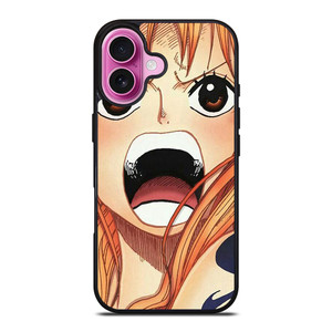 ONE PIECE NAMI FACE iPhone 16 Plus Case Cover ONE PIECE NAMI FACE iPhone 16 Plus Case Cover