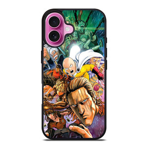 ONE PUNCH MAN CHARACTER iPhone 16 Plus Case Cover