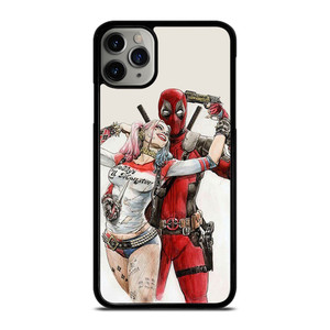 DEADPOOL HARLEY QUINN iPhone 11 Pro Max Case Cover