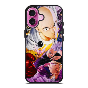 ONE PUNCH MAN CHARACTERS iPhone 16 Plus Case Cover ONE PUNCH MAN CHARACTERS iPhone 16 Plus Case Cover