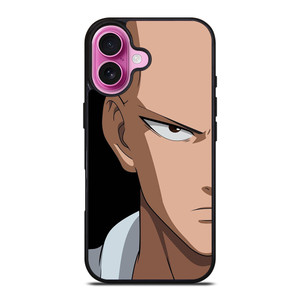 ONE PUNCH MAN SAITAMA FACE iPhone 16 Plus Case Cover