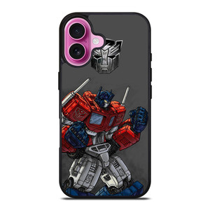 OPTIMUS PRIME CARTOON iPhone 16 Plus Case Cover OPTIMUS PRIME CARTOON iPhone 16 Plus Case Cover
