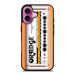 ORANGE GUITAR BASS AMP HEAD iPhone 16 Plus Case Cover