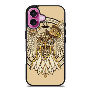 OWL STEAMPUNK iPhone 16 Plus Case Cover OWL STEAMPUNK iPhone 16 Plus Case Cover