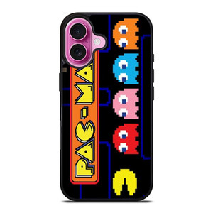 PAC MAN GAME RETRO iPhone 16 Plus Case Cover PAC MAN GAME RETRO iPhone 16 Plus Case Cover