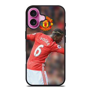 PAUL POGBA DAB MANCHESTER UNITED iPhone 16 Plus Case Cover PAUL POGBA DAB MANCHESTER UNITED iPhone 16 Plus Case Cover